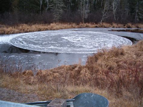 Mysterious Ice Circles: Viewzone