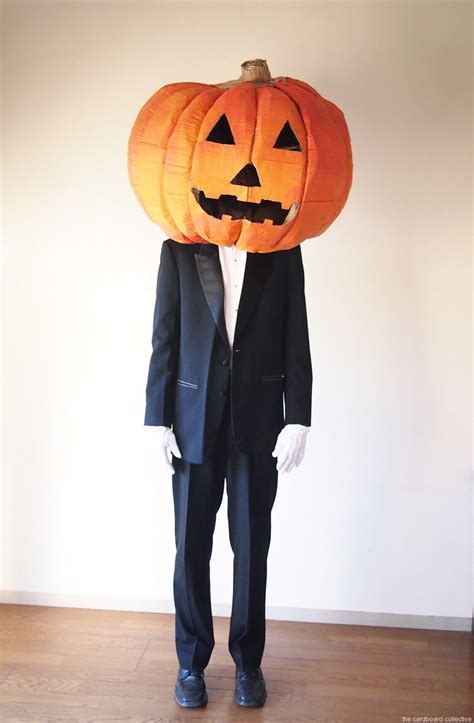 How to create a pumpkin head halloween costume | gail's blog