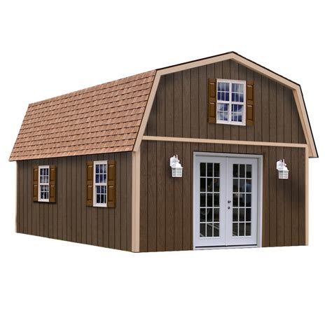 Best Barns Richmond Without Floor Gambrel Engineered Wood Storage Shed ...