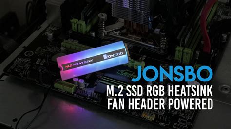 Diy | Adding An Rgb Heatsink To An M.2 Nvme Ssd | Jonsbo Rgb Heatsink ...