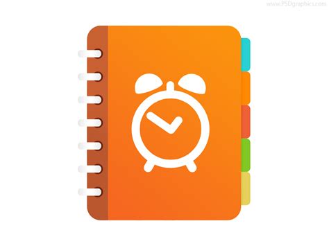 Reminder application icon (PSD) - PSDgraphics