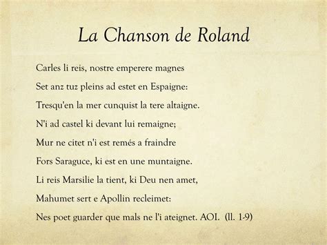 PPT - Arthurian Interludes in Old French Chansons de Geste PowerPoint Presentation - ID:5991964