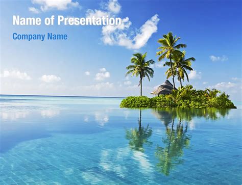 Island in the Sea PowerPoint Templates - Island in the Sea PowerPoint Backgrounds, Templates for ...