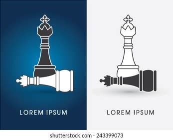 King Queen Chess Logo Symbol Icon Stock Vector (Royalty Free) 243399073 | Shutterstock