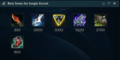 Best Jungle Build for Ezreal - Updated for Season 12 - LeagueFeed