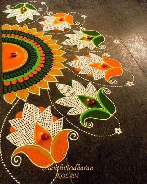 91+ Beautiful Rangoli Designs Ideas for Gudi Padwa 2021 | Free hand ...