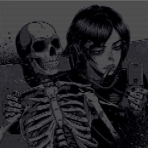 𝐒𝐤𝐞𝐥𝐥𝐲 𝐁𝐞𝐥𝐥𝐲†‧₊˚. | Aesthetic anime, Anime monochrome, Gothic anime