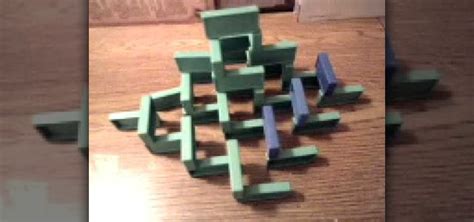How to Make a 3D domino pyramid easily « Kids Activities :: WonderHowTo