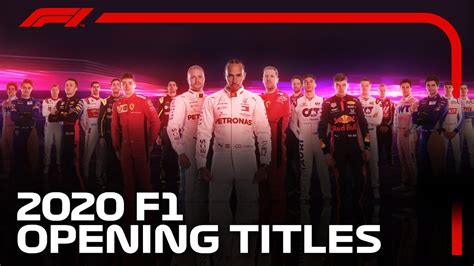 2020 F1 Opening Titles! - YouTube