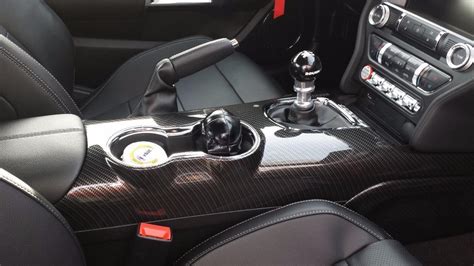 2015-16 Carbon Fiber Center Console | 2015+ S550 Mustang Forum (GT, EcoBoost, GT350, GT500 ...