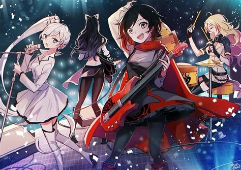 Team RWBY Fanart/Wallpaper, Art by #Ecru on Twitter | Rwby anime, Rwby fanart, Rwby characters