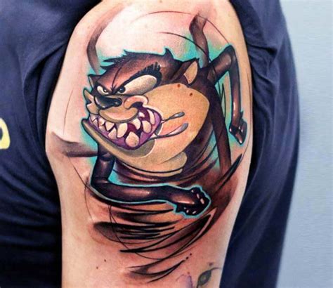 Tasmanian Devil tattoo by Uncl Paul Knows | Post 20846