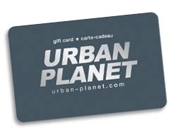 Carte-cadeau Urban Planet - Kadolog