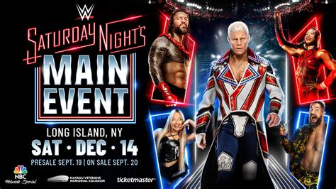 WWE's iconic Saturday Night Main Event returns to NBC on December 14 in ...