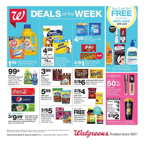 Walgreens Weekly Ad Jun 9 - 15, 2019 - WeeklyAds2