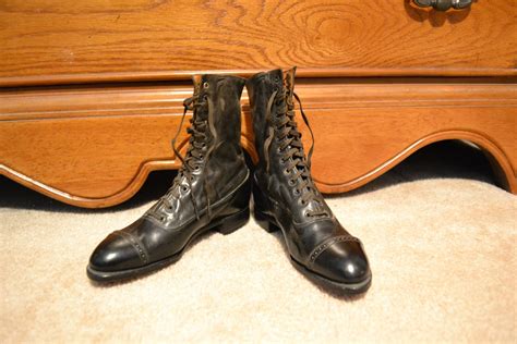 Items similar to CLEARANCE Antique Buster Brown Shoes on Etsy