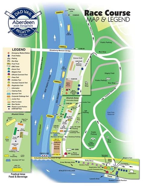 2015 Course Map | Map, Regatta, Race courses