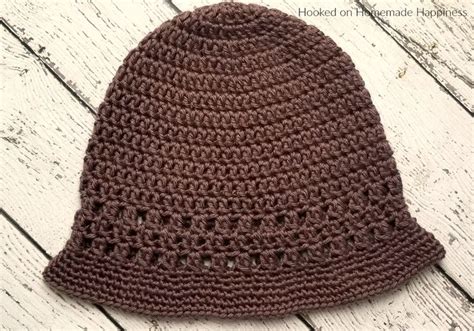 Everyday Crochet Bucket Hat Pattern (Crochet Along for a Cause) | Crochet hats, Crochet hats ...