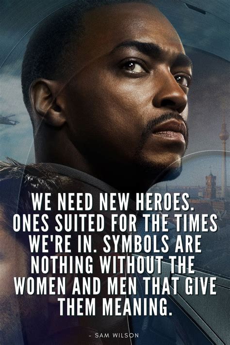 The Best Quotes from The Falcon and the Winter Soldier (Marvel Series) in 2021 | Marvel quotes ...