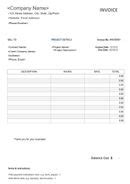 FREE Videography Invoice Templates (Excel, Word, PDF)