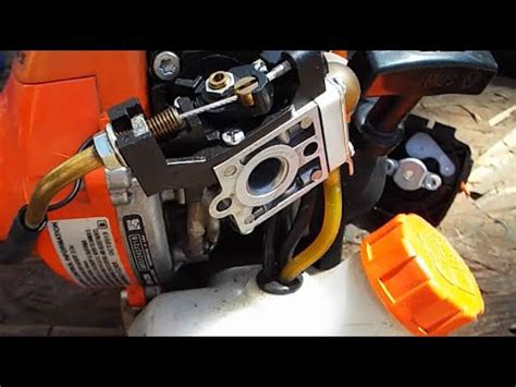 ECHO SRM 225 Carburetor Replacement - YouTube