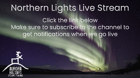 Northern Lights Live Stream - Aurora Holidays