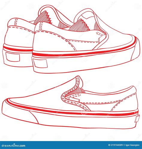 Vans Of The Wall Shoes Logo Vector Illustration | CartoonDealer.com ...