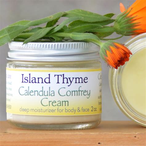 Calendula Comfrey Cream – Island Thyme