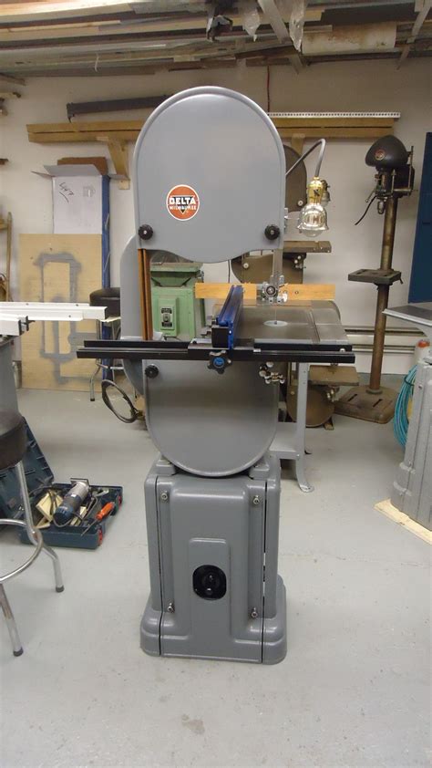 Delta art-deco band saw #DeltaWoodworkingEquipment | Woodworking, Woodworking equipment, Bed ...