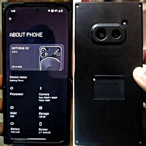 Nothing Phone (2a) test unit leaks with photos and alleged specs ...