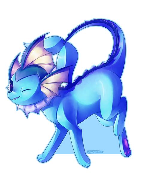 vaporeon by Lunchwere on DeviantArt