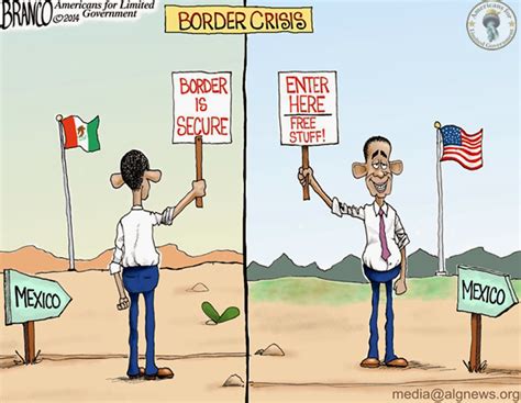 POLITICAL ILLUSION: Obama At The Border