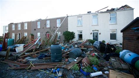 Storm Ciarán: Tornado on Jersey strongest in almost 70 years - BBC Newsround