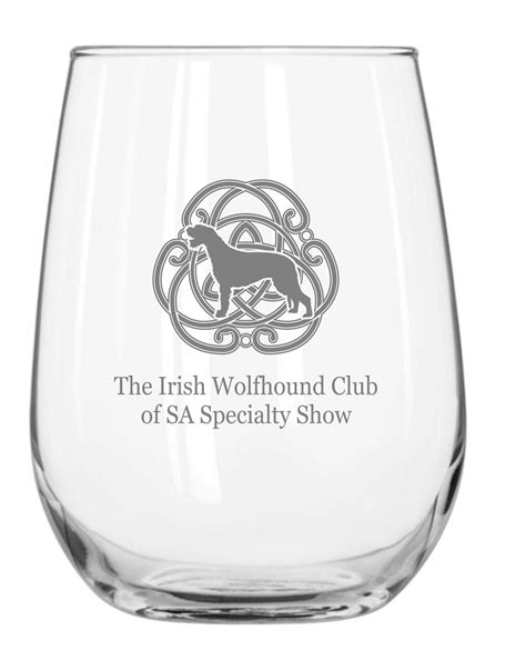 Corporate - Stemless Wine Glass Engraved | Engrave Works