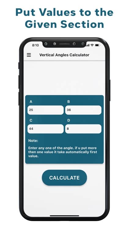 Vertical Angles Calculator by talha rehman