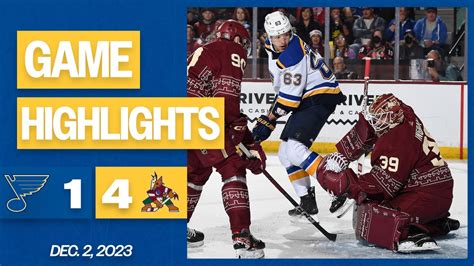 Highlights: ARI 4, STL 1 | St. Louis Blues