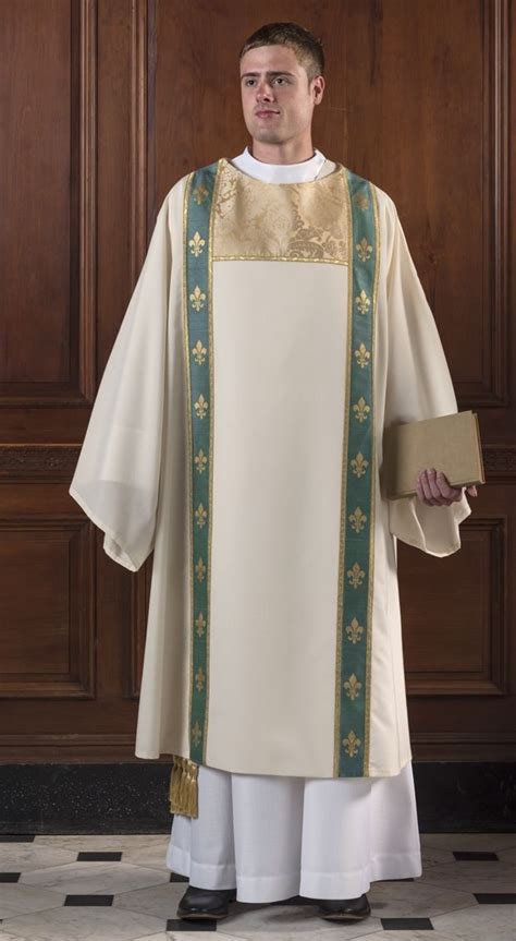 The Holy Rood Guild > Dalmatics > Maris Stella Dalmatic: liturgical vestment for priest or ...