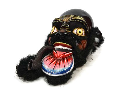 bolivian dance mask, traditional devil mask, carnival diablo orroro