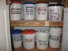 How-to: Storing food in buckets