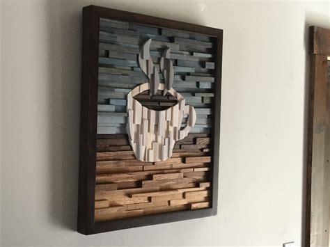 Wood Wall Art-coffee Wall Decor Cafe Art Kitchen Decor Home - Etsy