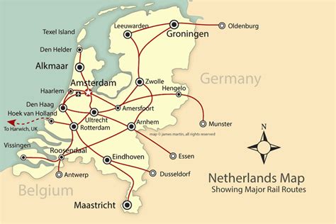 Europe Bullet Train Map Rail and City Map Of the Netherlands Holland Mapping Europe | secretmuseum