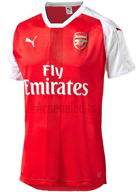 Arsenal 16-17 Home Kit Leaked - Footy Headlines