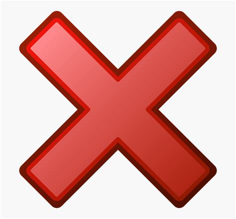 Red, Cross, Error, Crossed, Wrong, Incorrect, Marking - Cross Clip Art ...