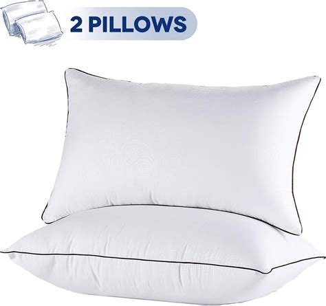 King Size Pillows for Sleeping 2 Pack - Bed Pillows for Side Back and ...