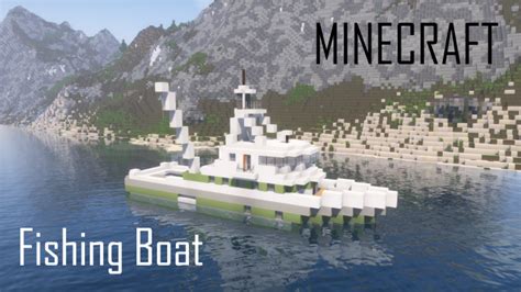 Fishing Boat (full interior) Minecraft Map