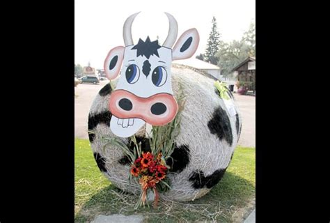 "COW" hay bale MOTHER!! it's Bessie! @bonnie lacy Harvest Fest, Fall ...