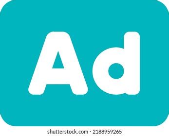 Ad Logo Vector Stock Vector (Royalty Free) 2188959265 | Shutterstock