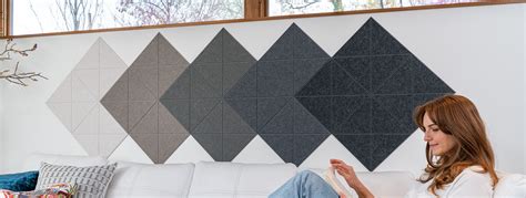 felt right | Customizable Felt Wall Tiles