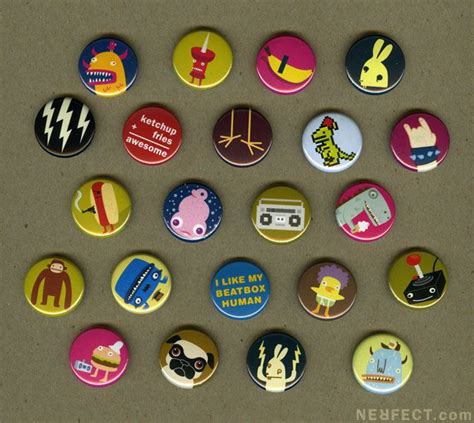 Just a few of the button designs I am responsible for. | Pin button design, Button design, Swag ...