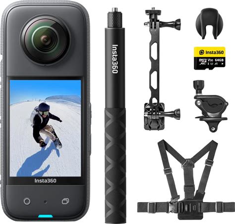 Amazon.com : insta360 X3 - Waterproof 360 Action Camera with 1/2" 48MP ...